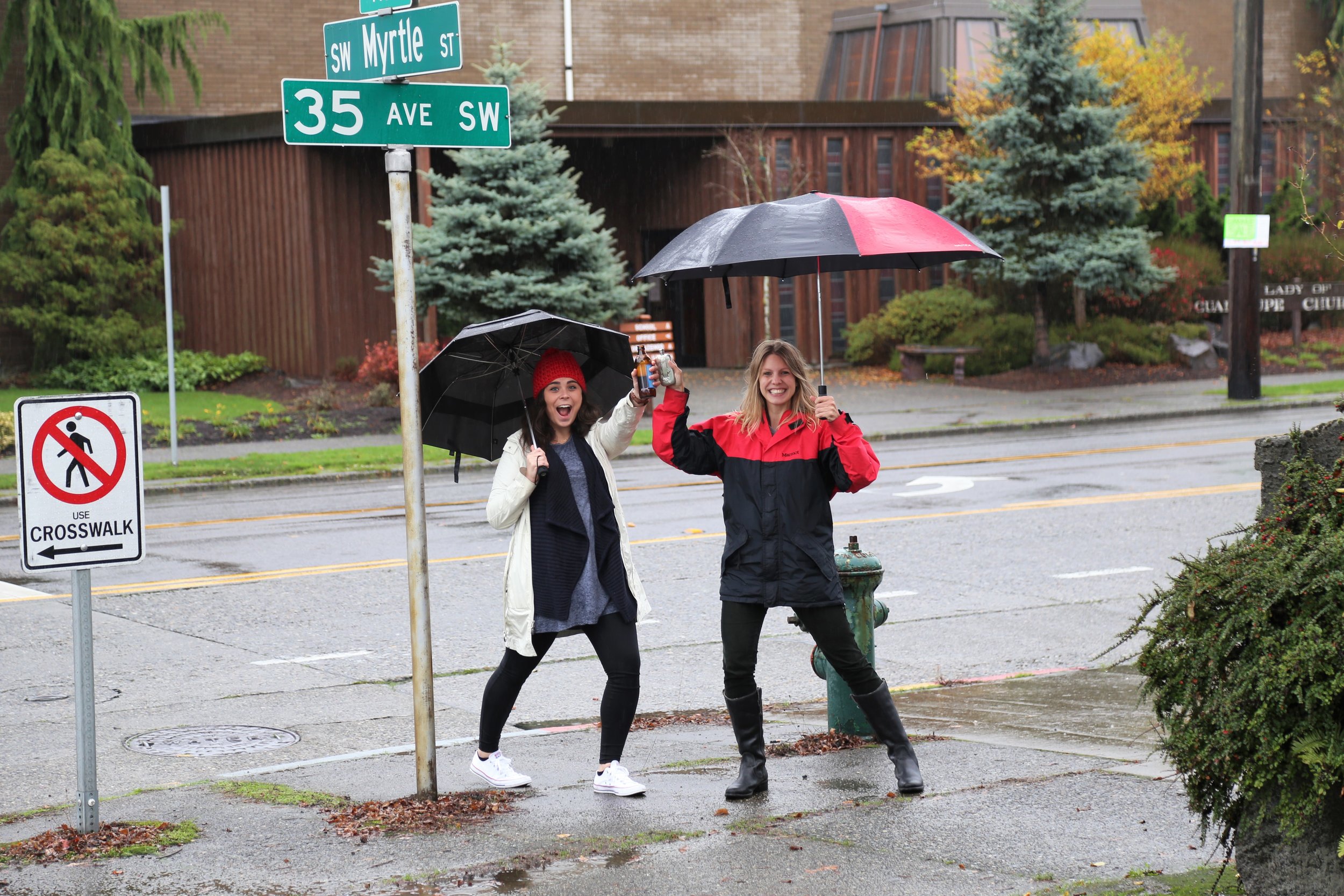 Standing at the tallest geographical point in Seattle!